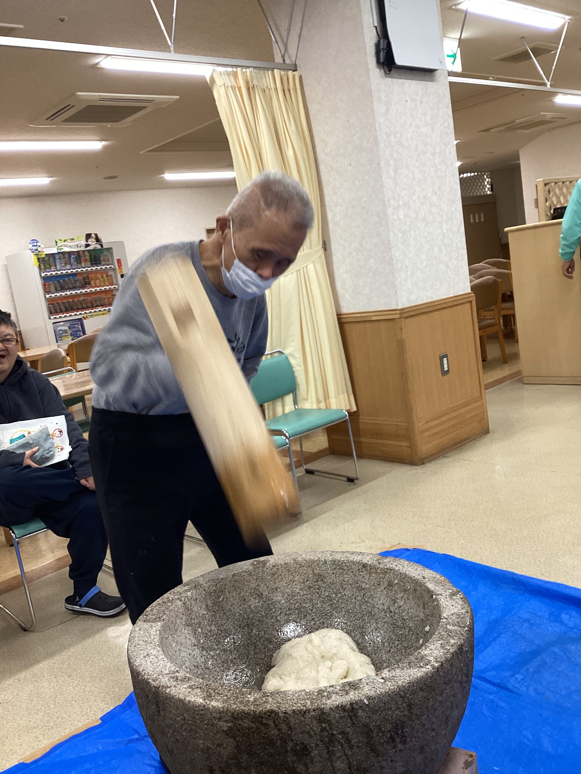 餅つき