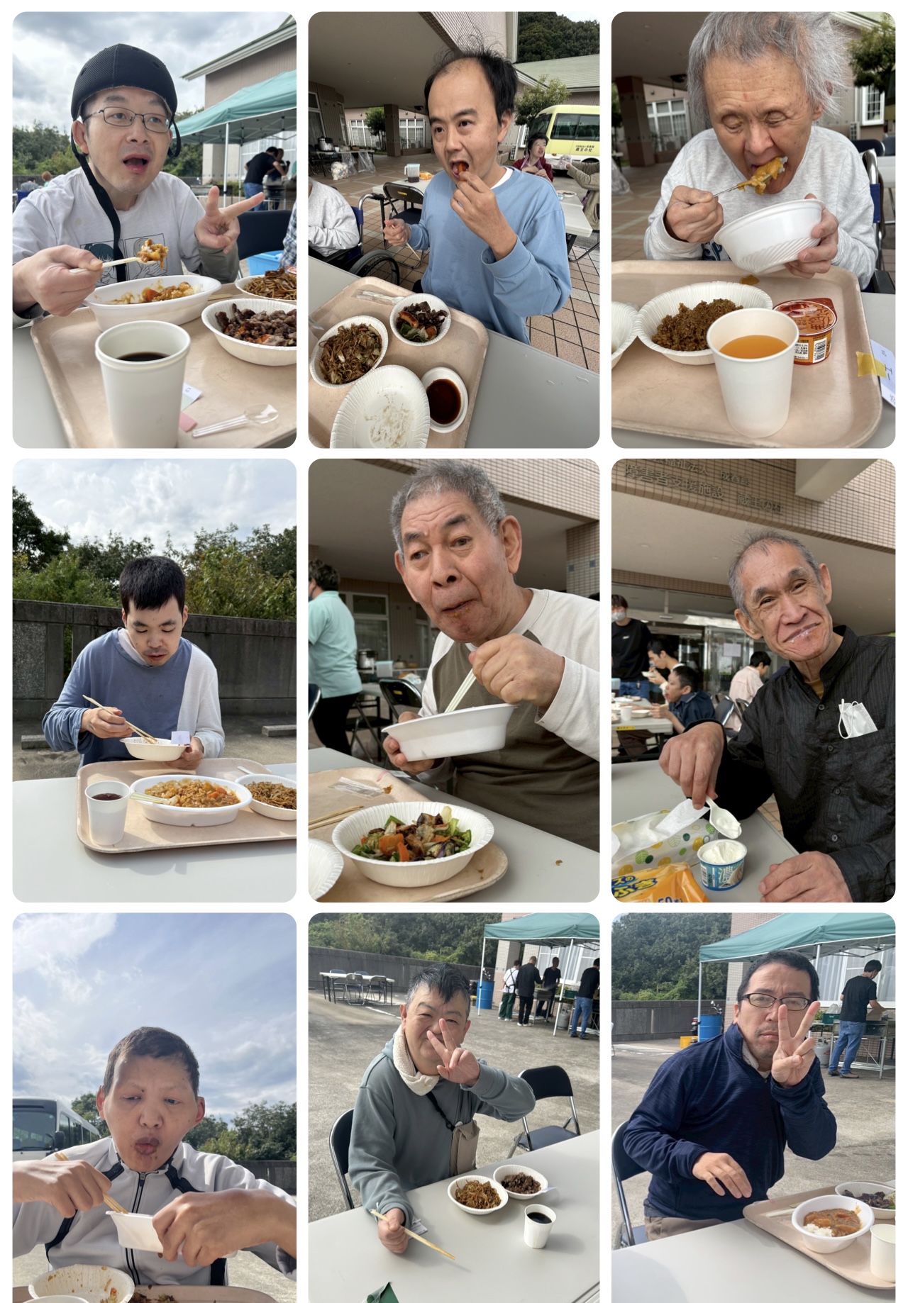 秋空の下、杜BBQ🍖