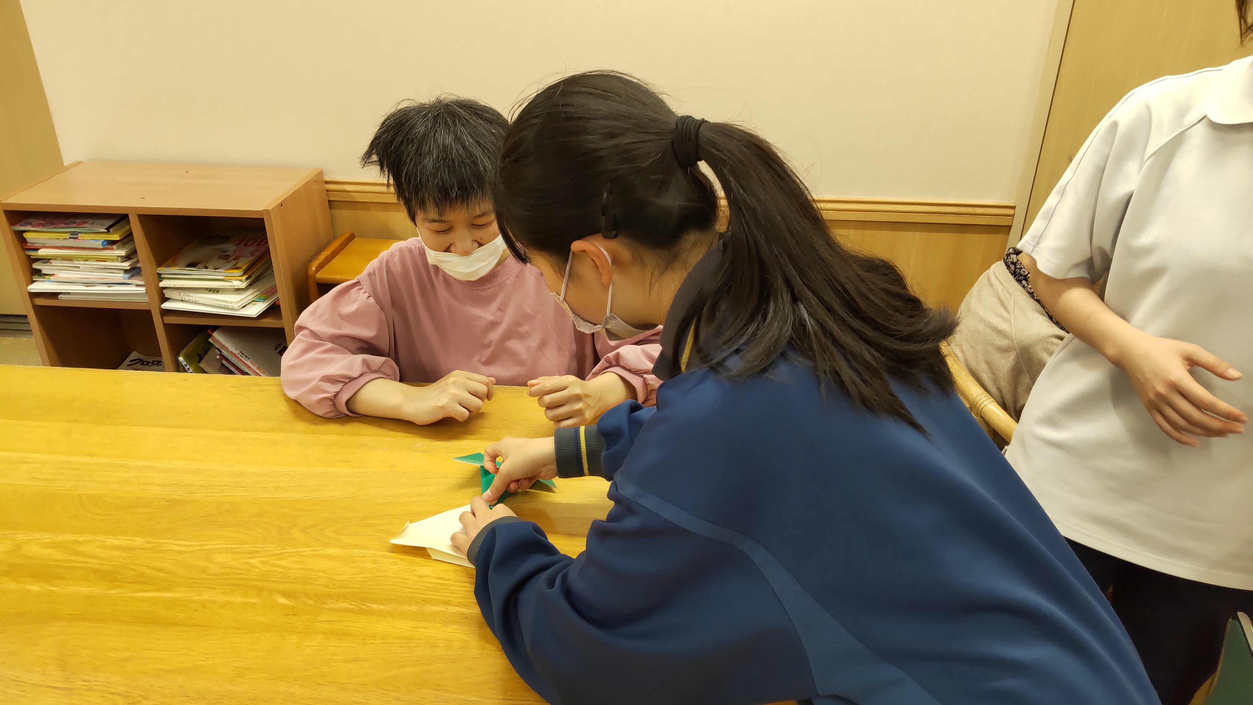 赤羽根中学校福祉交流学習